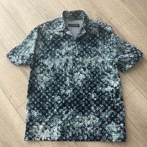 Louis Vuitton Virgil Abloh tapestry denim shirt